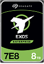 Жесткий диск SEAGATE Жесткий диск/ HDD SATA 8Tb Enterprise Exos 7E8 4Kn sector 7200 6Gb/s 256Mb