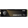 Твердотельный накопитель MSI SSD SPATIUM M480 Pro, 1000GB, M.2(22x80mm), NVMe, PCIe 4.0 x4, 3D TLC, R/W 7400/6000, IOPs 750 000/1 000 000, DRAM