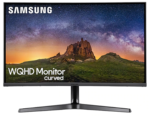 Samsung 31.5" C32JG50QQI VA LED изогнутый 16:9 2560x1440 4ms 3000:1 300cd 178/178 2*HDMI DP 144Hz Dark Gray