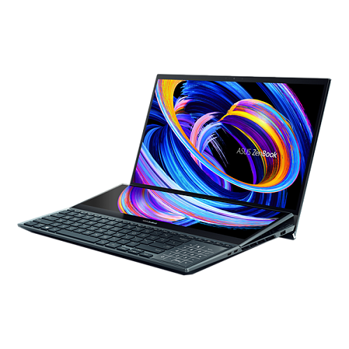 ASUS Zenbook Pro Duo UX582HM-H2069 Core i7-11800H/16Gb DDR4/1Tb SSD/OLED Touch 15,6" 3840x2160/GeForce RTX 3060 6Gb/WiFi6/BT/Cam/No OS/8CELL 92WH,SLEE