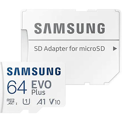 Карта памяти MICRO SDXC EVO+ 64GB V10 W/A MB-MC64KA/EU SAMSUNG