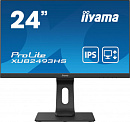 Монитор Iiyama 23.8" ProLite XUB2493HS-B4 черный IPS LED 16:9 HDMI M/M матовая HAS Piv 250cd 178гр/178гр 1920x1080 75Hz VGA DP FHD 5.7кг