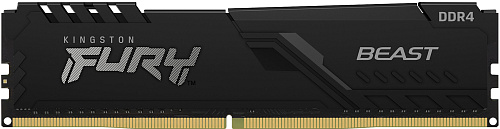 Память оперативная/ Kingston 32GB 3200MHz DDR4 CL16 DIMM FURY Beast Black
