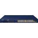 Коммутатор Planet коммутатор/ FGSW-2511P 24-Port 10/100TX 802.3at PoE + 1-Port Gigabit TP/SFP combo Ethernet Switch (190W PoE Budget, Standard/VLAN/QoS/Extend