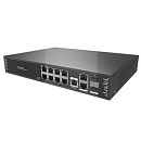 Коммутатор Just JT-POE31108PFM Интеллектуальный управляемый 10 портовый PoE L2 уровня