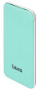 Мобильный аккумулятор Buro RCL-5000-GW Li-Pol 5000mAh 1A зеленый/белый 1xUSB