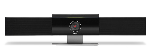 Камера видеоконференцсвязи со встроенной акустической системой Polycom Studio: Audio/Video USB Soundbar, with auto-track 120-deg FOV 4K Camera, USB