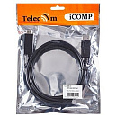 Telecom Кабель-переходник DisplayPort M-> HDMI M 4K@60Hz 1.8m Telecom <TA495-1.8M> [6926123469250]