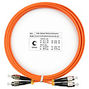 Cabeus FOP-62-FC-FC-3m Шнур оптический duplex FC-FC 62,5/125 mm 3м LSZH