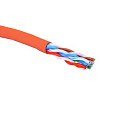 EUROLAN 19C-U5-12RD-B305 Кабель категории 5e, U/UTP, 4 пары, 24 AWG, нг(A)-HF, внутренней прокладки, красный, коробка 305 м