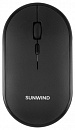 Мышь SunWind SW-M300 черный оптическая (1600dpi) беспроводная BT/Radio USB для ноутбука (3but)