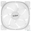 Кулер для корпуса/ PCCooler EF120 ARGB WH (120x120x25mm, 4-pin PWM, ARGB, 37.98CFM, 25.7dBA, 1500RPM, White)