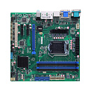 Промышленная материнская плата MMB501VHGGA BULK PACKING, форм-фактор Micro-ATX, сокет Intel LGA 1151, до 64Гб DDR4 - 2133, VGA/DVI-D/HDMI/DP, 2x GbE L
