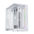 LIAN LI O11 Dynamic EVO XL White, Large Case: EATX(under 280mm)/ATX/MICRO-ATX/MINI-ITX, 4xUSB 3.0, 1xUSB Type-C, 1xAudio, Included Fans: none