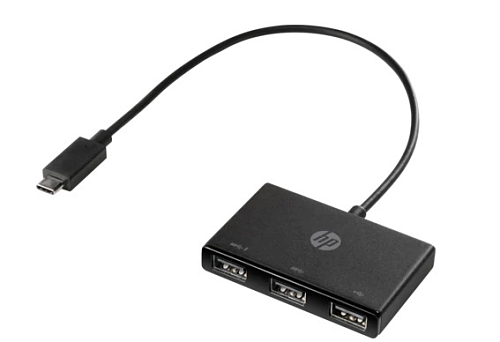 HP USB-C to USB-A Hub cons