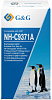 Картридж струйный G&G NH-C9371A голубой (130мл) для HP Designjet T610/T770/T790eprinter/T1300eprinter/T1100