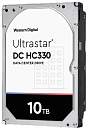 Жесткий диск WD Western Digital Ultrastar DC HС330 HDD 3.5" SAS 10Tb, 7200rpm, 256MB buffer, 512e/4kN, (0B42258), 1 year