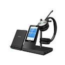 WH66 Dual UC Дуо, Беспроводная, HD звук, 160м DECT, Шумоподав, Дисплей 4'', USB-хаб, Bluetooth