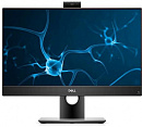 Моноблок Dell Optiplex 7480 23.8" Full HD i5 10500 (3.1) 8Gb SSD256Gb UHDG 630 Windows 10 Professional 64 GbitEth WiFi BT 160W клавиатура мышь Cam чер