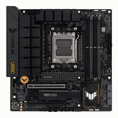 Материнская плата ASUS TUF GAMING B650M-PLUS AM5 mATX 4xDDR5 2xPCIEx16 PCIEx1 2xM.2 USB-C DP HDMI 2.5GLAN (90MB1BG0-M0EAY0) (912392)