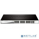 D-Link DGS-1210-28/F1A Настраиваемый коммутатор WebSmart с 24 портами 10/100/1000Base-T и 4 комбо-портами 100/1000Base-T/SFP