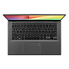 Ноутбук ASUS XMAS VivoBook 14 X412FA-EB691T Core i3 8145U/8Gb/256GB SSD SATA3/14.0 FHD(1920x1080) AG IPS/WiFi/BT/Cam/Illuminated KB/Windows 10 Home/Gray/1.5Kg