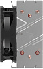 Устройство охлаждения(кулер) Deepcool Gammaxx 300 Fury Soc-AM5/AM4/1151/1200/1700 черный 4-pin 18-21dB Al+Cu 130W 435gr Ret (DP-MCH3-GMX300F)