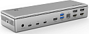 Док-станция Docking Station WAVLINK Thunderbolt 4 Quad Display/96W Power Delivery Include 20V/11.5A Power Adapter/4xUSB3.0/3xThunderbolt 4/2xDP 4K 60H