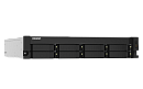 Система хранения данных QNAP SMB 2U/8bay QC 1,7GhzCPU/4Gb(upto16Gb)/upto 20HDD with TL-R1200S-RP/SATA(3,5" 2,5")/ 4xUSB3.2/1xExp.slot/2x2,5Gb 2x10Gb(S