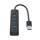 ORICO TWU3-4A-BK USB-концентратор Orico TWU3-4A (черный)
