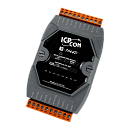 Модуль с 8 каналами сигнального релейного вывода, с индикацией, протокол Modbus RTU