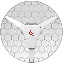 Точка доступа MikroTik Wireless Wire Dish (Pair of preconfigured LHGG-60ad devices for 60Ghz link (60GHz antenna, 802.11ad wireless, four core 716MHz