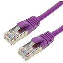 Кабель ACD Патч-корд ACD-LPS6A-10P |ACD-LPS6A-10P| Cat6a SSTP, 27AWG,CU Фиолетовй, 1.0м, (741876)