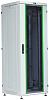 ITK Шкаф сетевой 19" LINEA N 42U 600х800 мм стеклянная передняя дверь серый