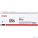 Canon 055 C Тонер-картридж для Canon LBP66x/MF74x, (2100 стр.), голубой