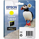Картридж струйный Epson T3244 C13T32444010 желтый (980стр.) (14мл) для Epson SureColor SC-P400