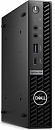 Неттоп Dell Optiplex 7000 Micro i7 12700T (1.4) 16Gb SSD512Gb UHDG 770 Linux Ubuntu GbitEth WiFi BT 260W мышь клавиатура черный (7000-7650)