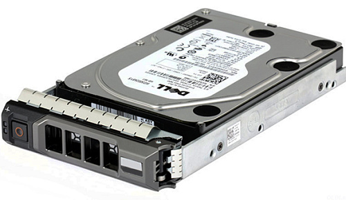 Жесткий диск DELL 1TB LFF 3.5" SATA 7.2k 6Gbps HDD Hot Plug for 11G/12G/13G/T340/T440/T640 servers 512n (analog 400-AEEZ)