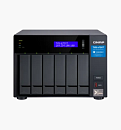 Сетевое хранилище без дисков/ SMB QNAP TVS-672XT-i5-8G 6-Bay NAS QTS/QuTS hero OS, Intel Core i5 Processor, 8GB DDR4 RAM(2 x 4 GB) max 64GB RAM (2 x