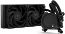 Система охлаждения/ EKWB EK-Nucleus AIO CR240 Dark (240mm, Black, ARGB/ Fans: 2x120mm, 72CFM, 36dBA, 2300RPM/ Pump height 61.6mm, -dBA, 3100RPM, Rad