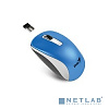 Genius Мышь NX-7010 White/Blue { оптическая, 800/1200/1600 dpi, радио 2,4 Ггц, 1хАА, USB} [31030114110]