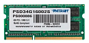 Patriot DDR3 4GB 1600MHz SO-DIMM (PC3-12800) CL11 1,5V (Retail) 256*8 PSD34G16002S