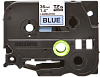 Brother TZe561: для печати наклеек черным на синем фоне, ширина: 36 мм.