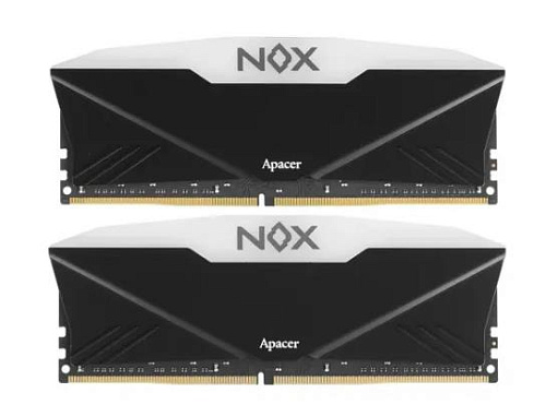 Модуль памяти APACER Gaming DDR4 Общий объём памяти 32Гб Module capacity 16Гб Количество 2 3600 МГц Множитель частоты шины 18 1.35 В RGB черный AH4U32