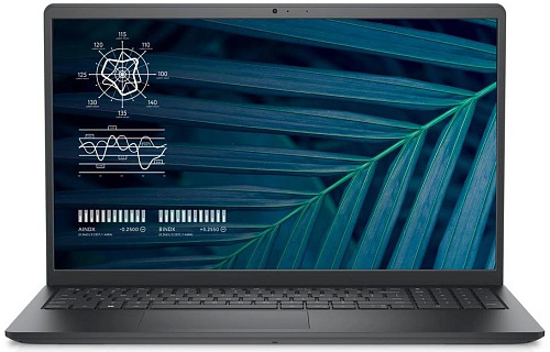 ноутбук dell 15.6" 1920x1080/intel core i7-1165g7/ram 8гб/ssd 512гб встроенная/eng|rus/dos черный/1.6 кг vos-3510-nb-eng