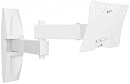 Кронштейн для телевизора Holder LCDS-5064 белый 10"-32" макс.30кг настенный поворотно-выдвижной и наклонный