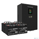 Exegate EX296633RUS Комплект ИБП EX296003RUS + батарея 33Ач EX282974RUS 4шт (инвертор, синус, для котла, настенный) FineSine SX-3000.LCD.AVR.2SH.T <30