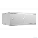 Cabeus WSC-05D-4U55/45m Шкаф телекоммуникационный настенный 19" 4U, серия LIGHT разборный, дверь металл, цвет серый