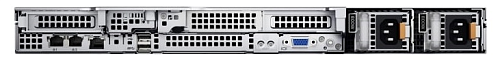 DELL PowerEdge R450 4LFF 1U/1xHS/ 5 std fan/ 1x4310/1x16GB RDIMM/PERC H745/1x600Gb 10k SAS 12G/2xGE LOM/OCP 3.0/2x600W/Bezel/TPM 2.0 v3/iDRAC9 Ent/SlR