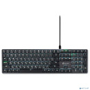 Клавиатура Оклик K953X механическая черный/серый USB Multimedia LED [1901086]